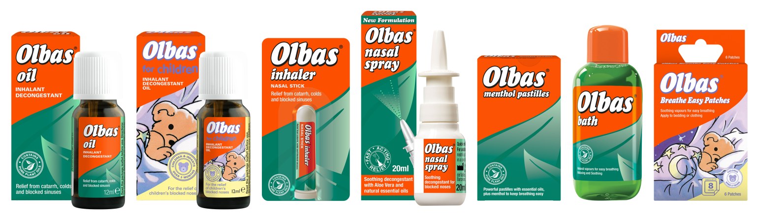 Colds, Flu & Hayfever - Olbas