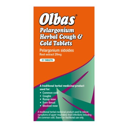 Olbas Pelargonium Cough & Cold Tablets Olbas Pelargonium Cough & Cold Tablets