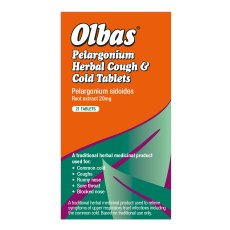 Olbas Pelargonium Cough & Cold Tablets Olbas Pelargonium Cough & Cold Tablets